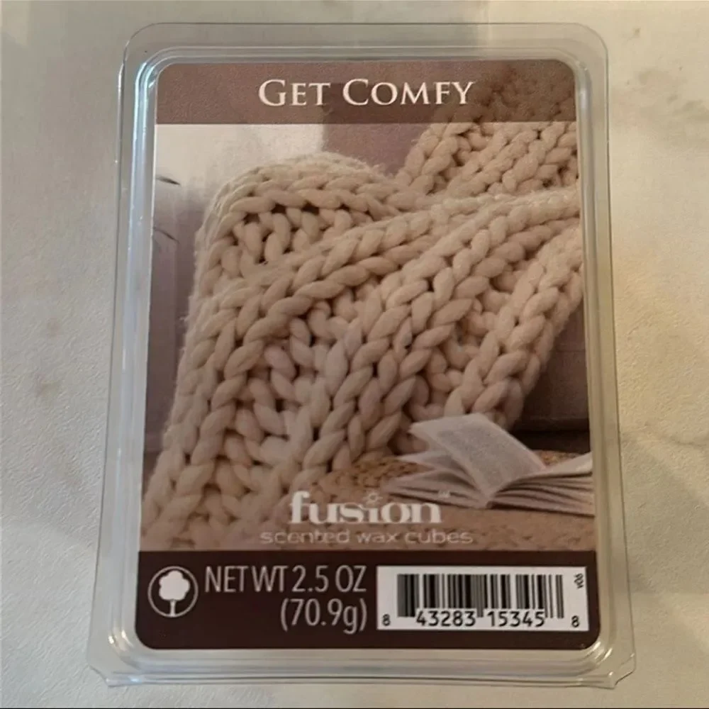 Fusion GET COMFY 2.5oz Scented Wax Melts Lot of 6 NEW